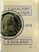 Collectors coins England 1974